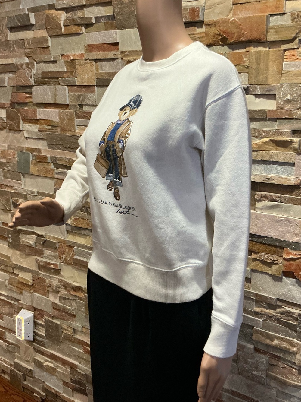 Ralph Lauren Winter Polo Bear Sweatshirt - Picture 2 of 12